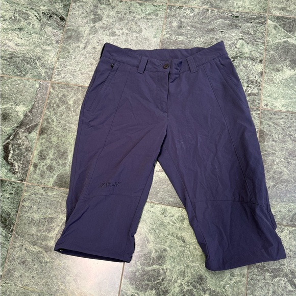 Maier Navy Women's hiking shorts - Picture 1 of 5